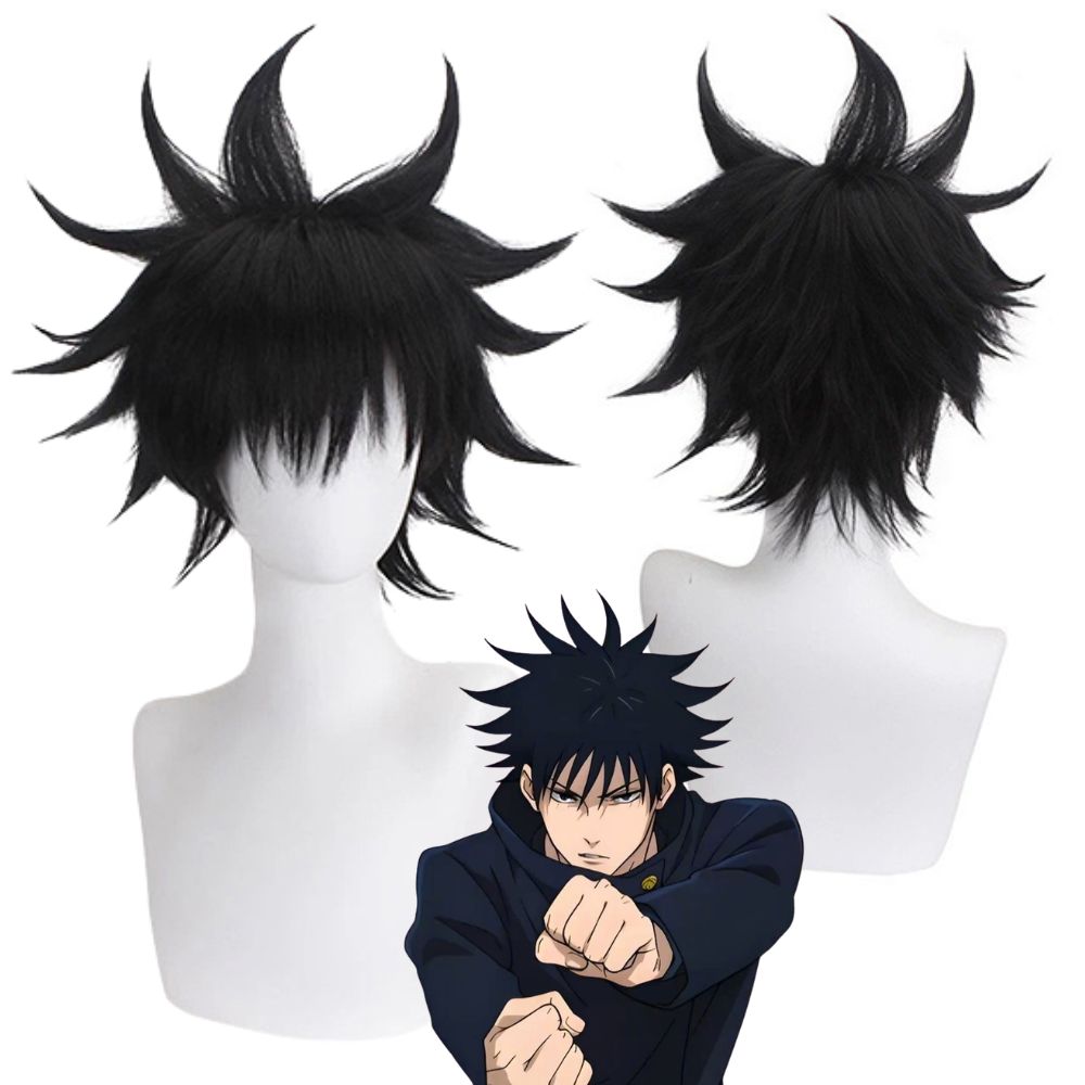 Cosplay Anime Jjk - Anime JJK Megumi Fushiguro Cosplay Wig