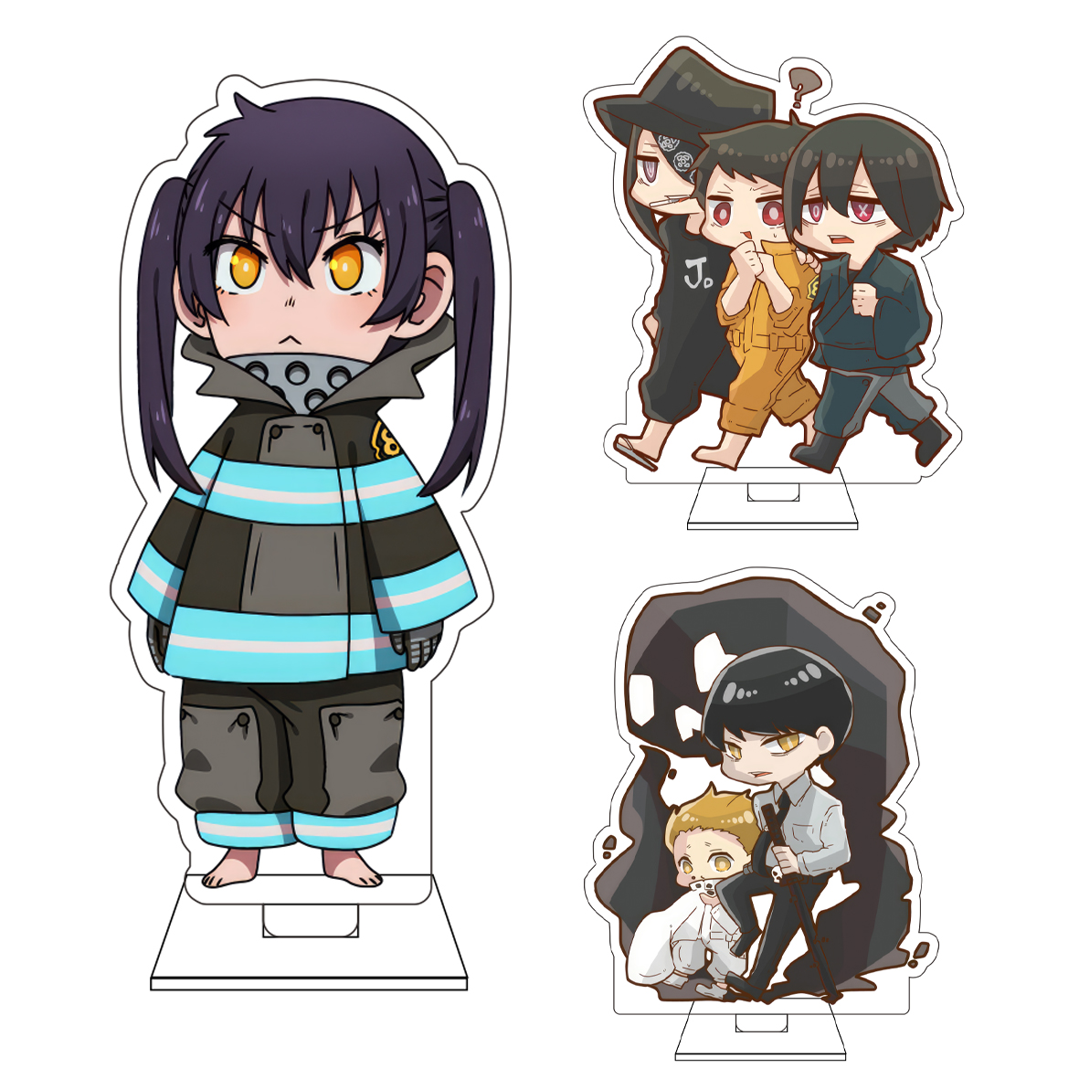 Anime Cosplay Cute - 10CM Anime ‌Fire Force Cosplay Cute