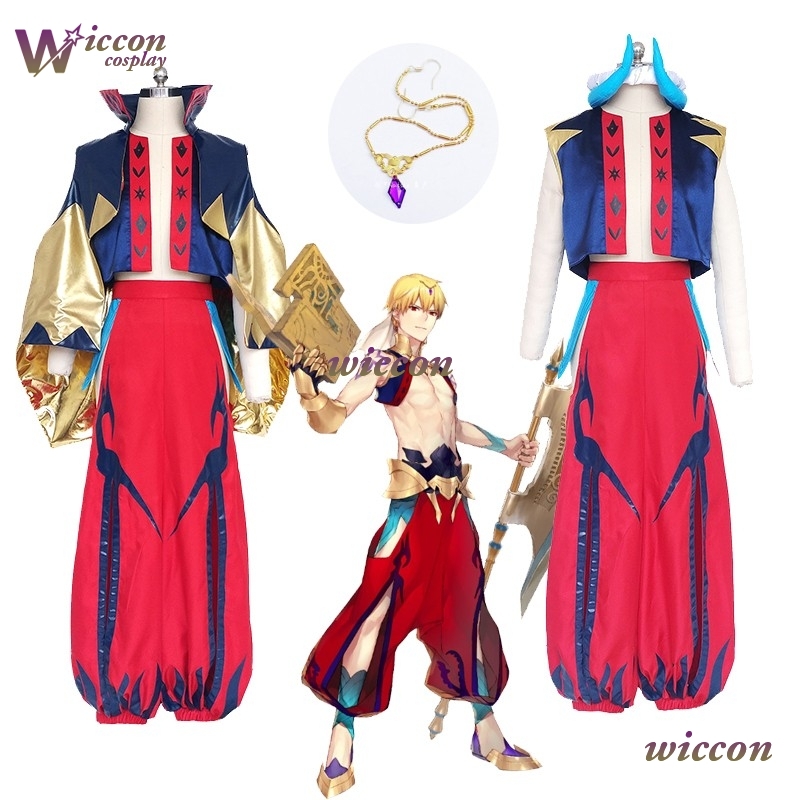 Anime FGO Caster Gilgamesh Fat - Cosplay Anime Expo ulasan dan harga