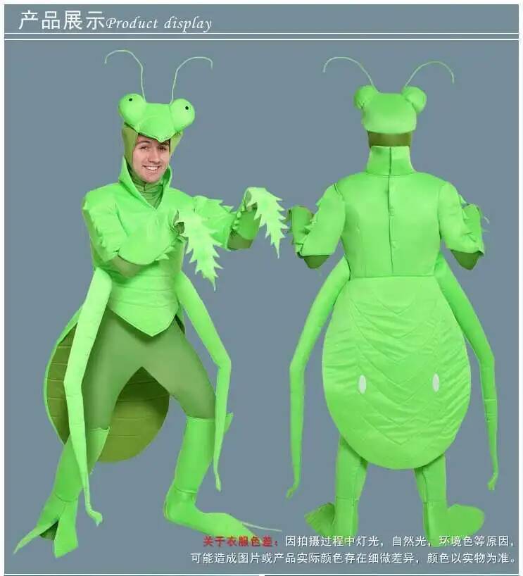 Adult Halloween Green Cricket  - Queen Anime Cosplay ulasan dan harga