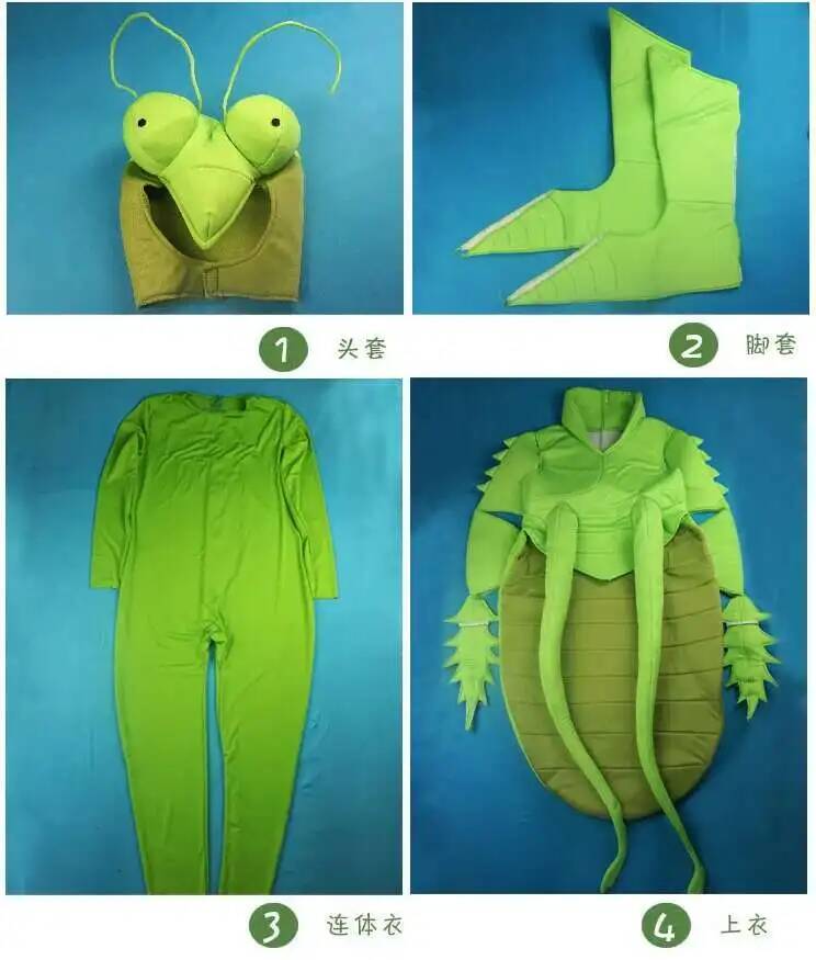 Adult Halloween Green Cricket  - Queen Anime Cosplay ulasan dan harga