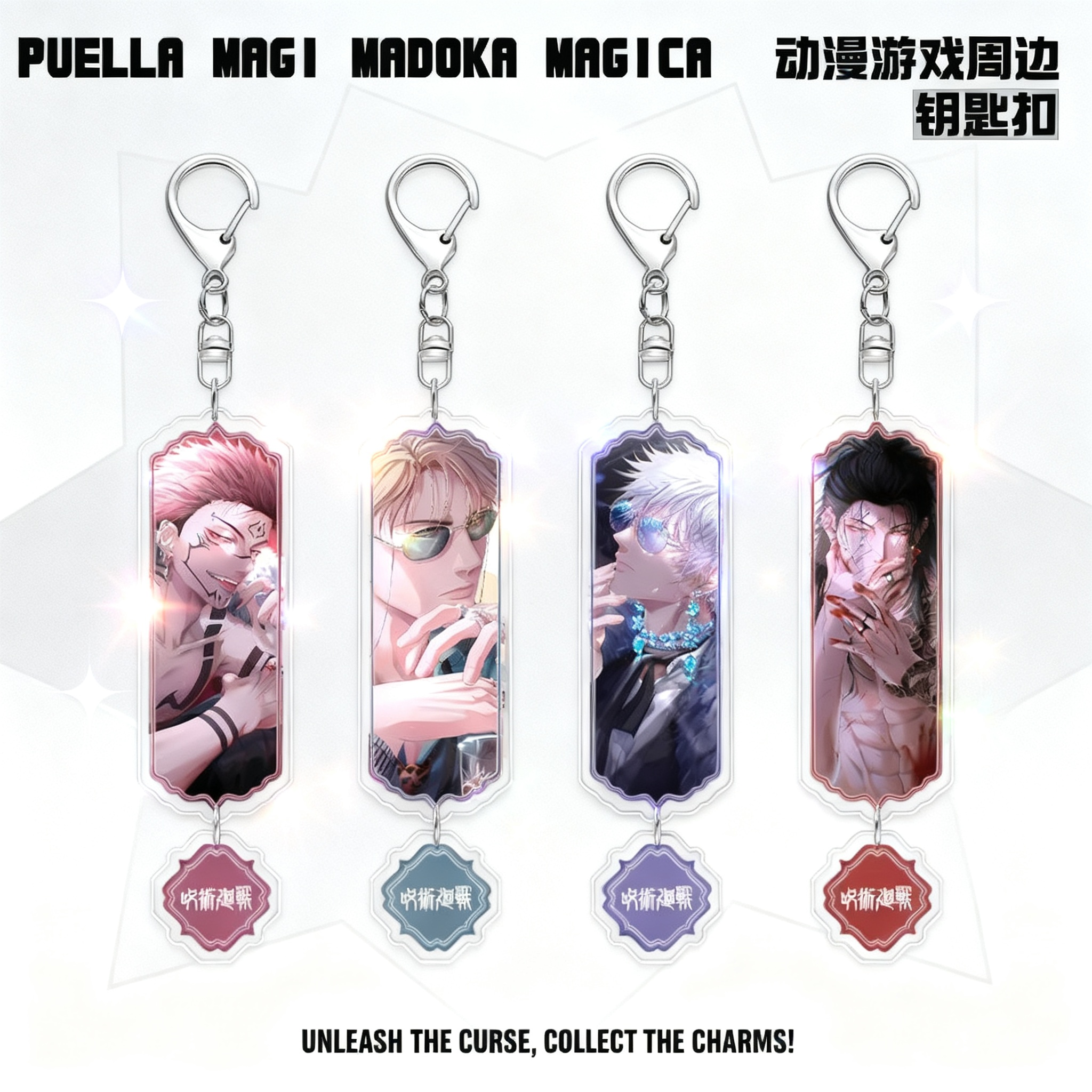Jujutsu Kaisen Two-Faced Sukun - Anime Cosplay Gojo ulasan dan harga