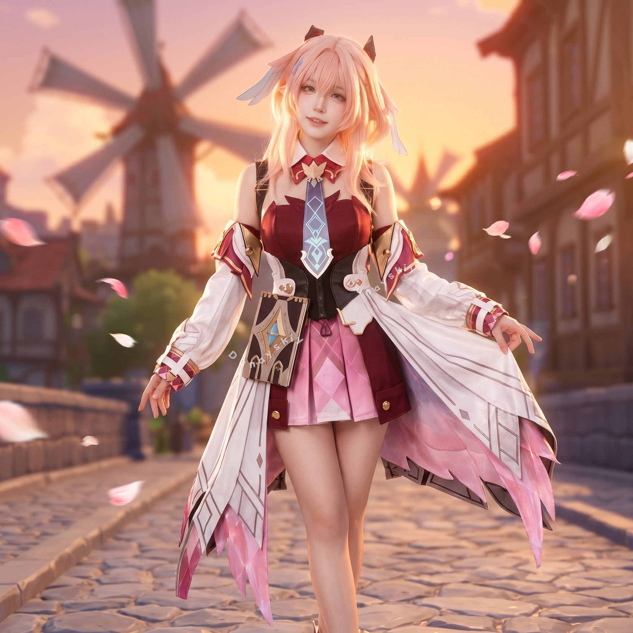 Genshin Impact linnea Cosplay  - Cosplay Anime Expo ulasan dan harga