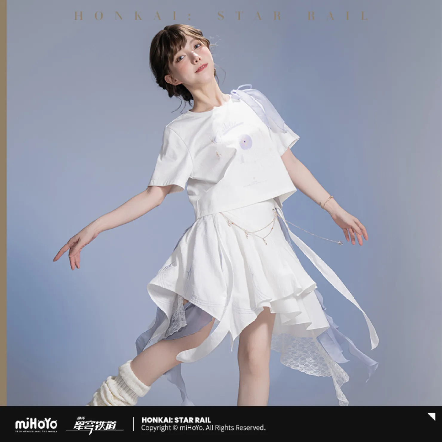 [Genuine] Game Honkai Star Rai - Anime Cosplay Dress To Impress ulasan dan harga