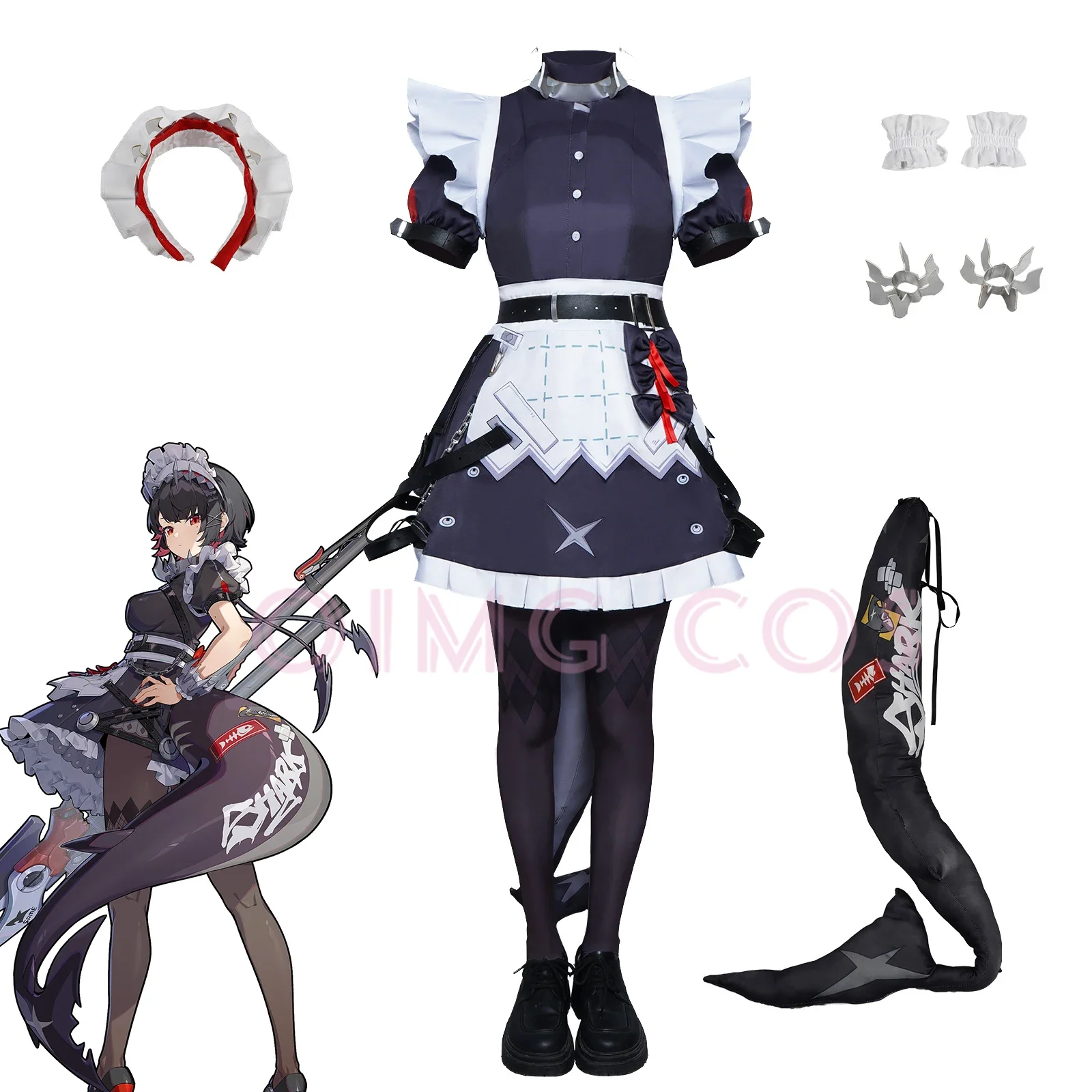 Ellen Joe Zenless Zone Zero Co - Anime Zero Cosplay ulasan dan harga