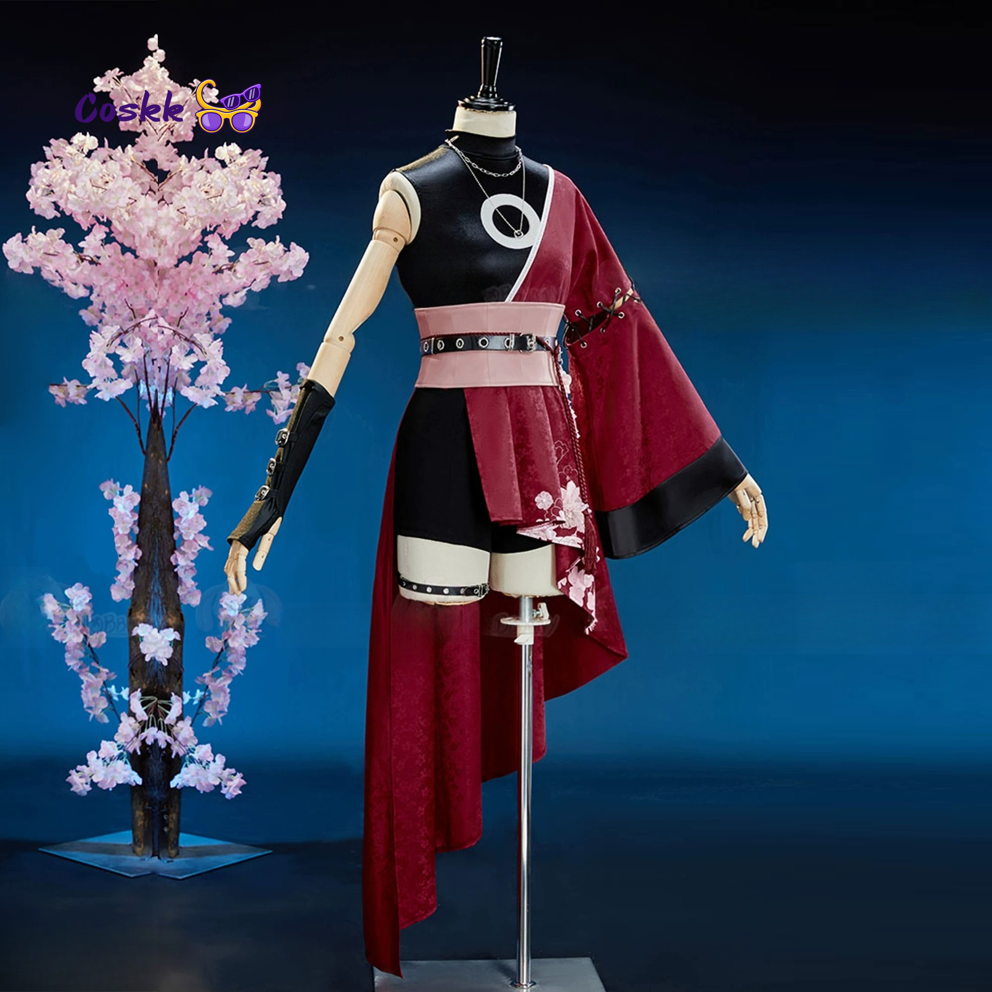 Newly Haruno Cos Sakura Cospla - Anime Cosplay Maid ulasan dan harga