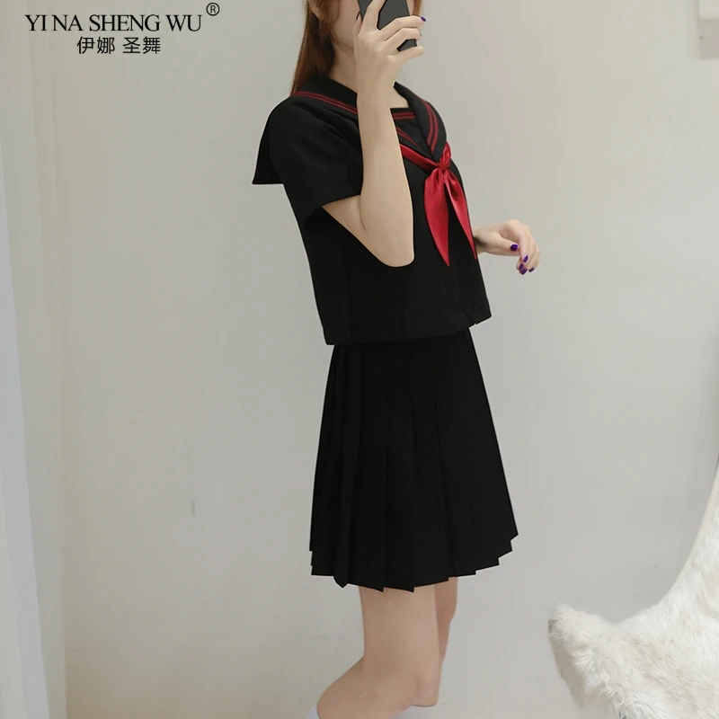 BLACK Orthodox College Style J - Anime Cosplay Korean Girl ulasan dan harga
