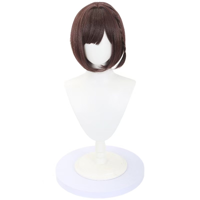 Synthetic Long Pink Wig Inspir - Anime Cosplay Drawing ulasan dan harga