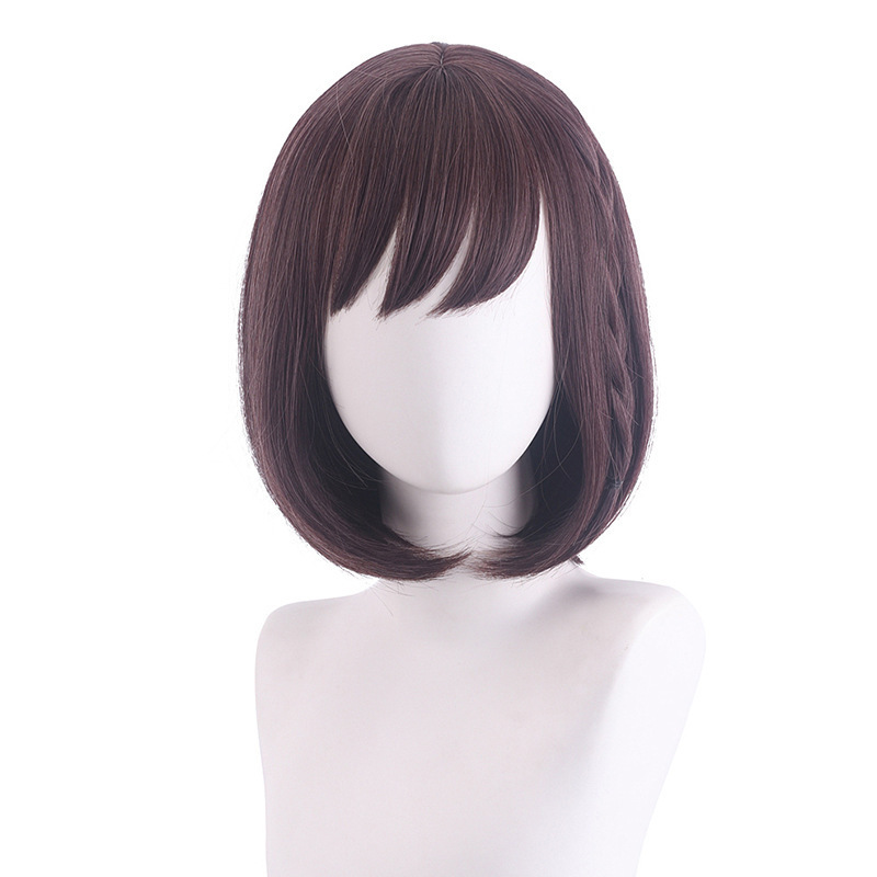 Synthetic Long Pink Wig Inspir - Anime Cosplay Drawing ulasan dan harga