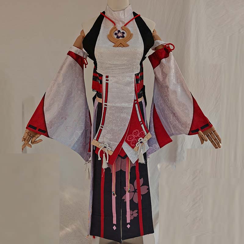 Yae Miko Full Set Guuji Yae Co - Anime Cosplay Kakegurui ulasan dan harga