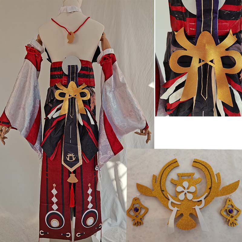 Yae Miko Full Set Guuji Yae Co - Anime Cosplay Kakegurui ulasan dan harga