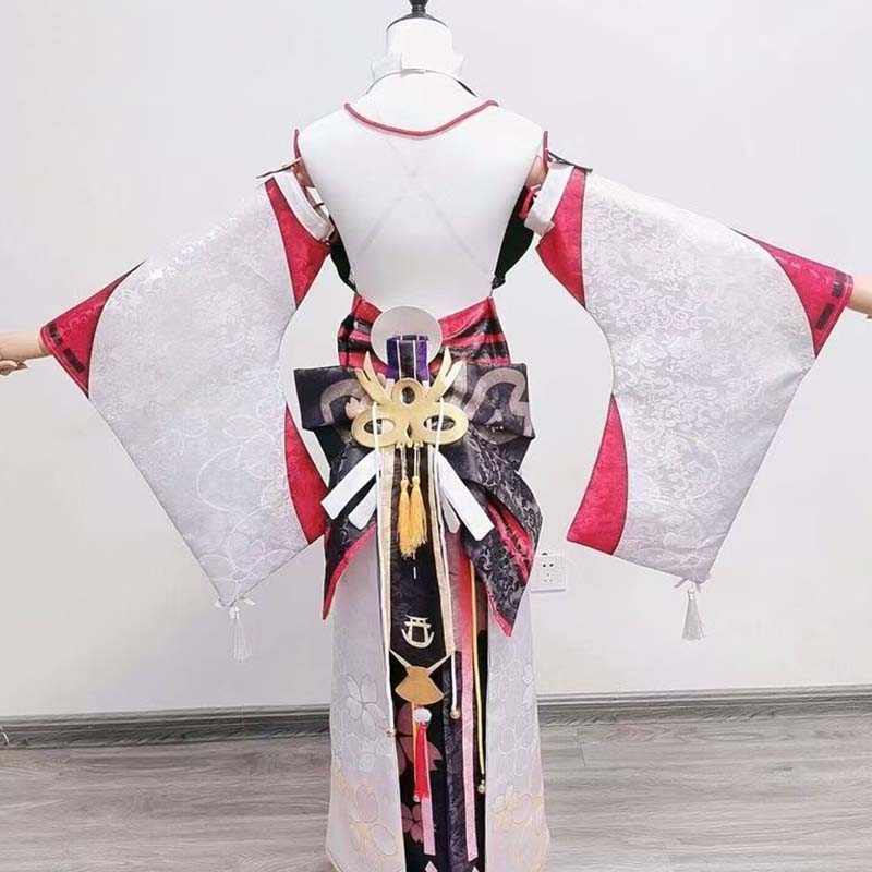 Yae Miko Full Set Guuji Yae Co - Anime Cosplay Kakegurui ulasan dan harga