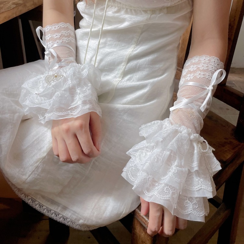 Women Sexy Lace Splicing Ruffl - Cosplay Anime Expo ulasan dan harga