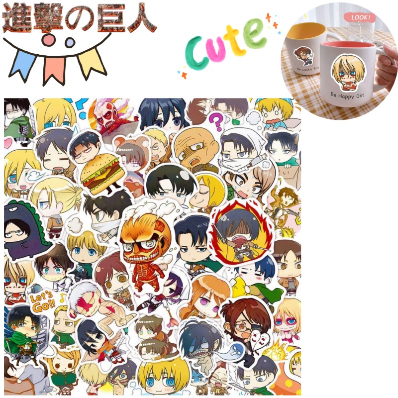 New Bandai 50Pcs Japanese Anim - Anime Cosplay Cute ulasan dan harga