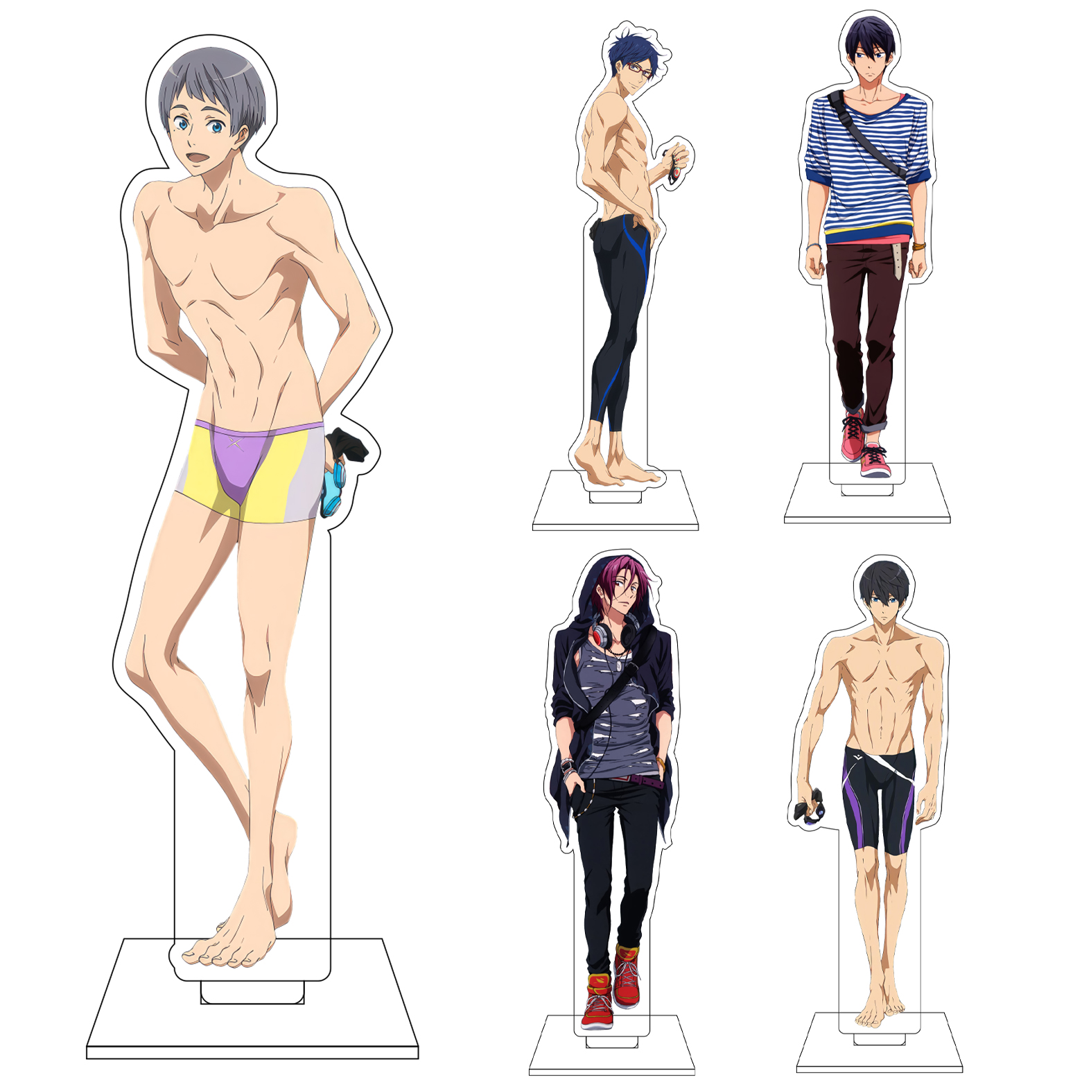 16CM Anime Free! Cosplay Acryl - Anime Cosplay Japan ulasan dan harga