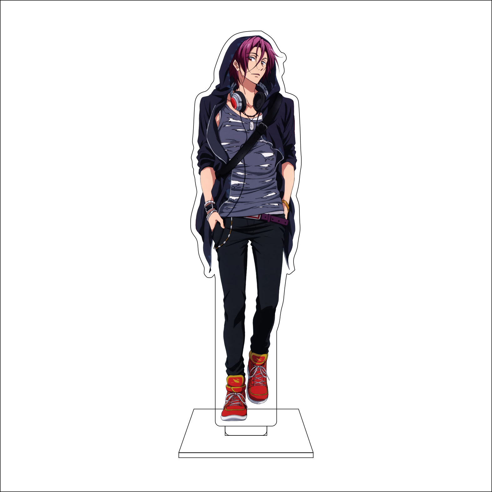 16CM Anime Free! Cosplay Acryl - Anime Cosplay Japan ulasan dan harga