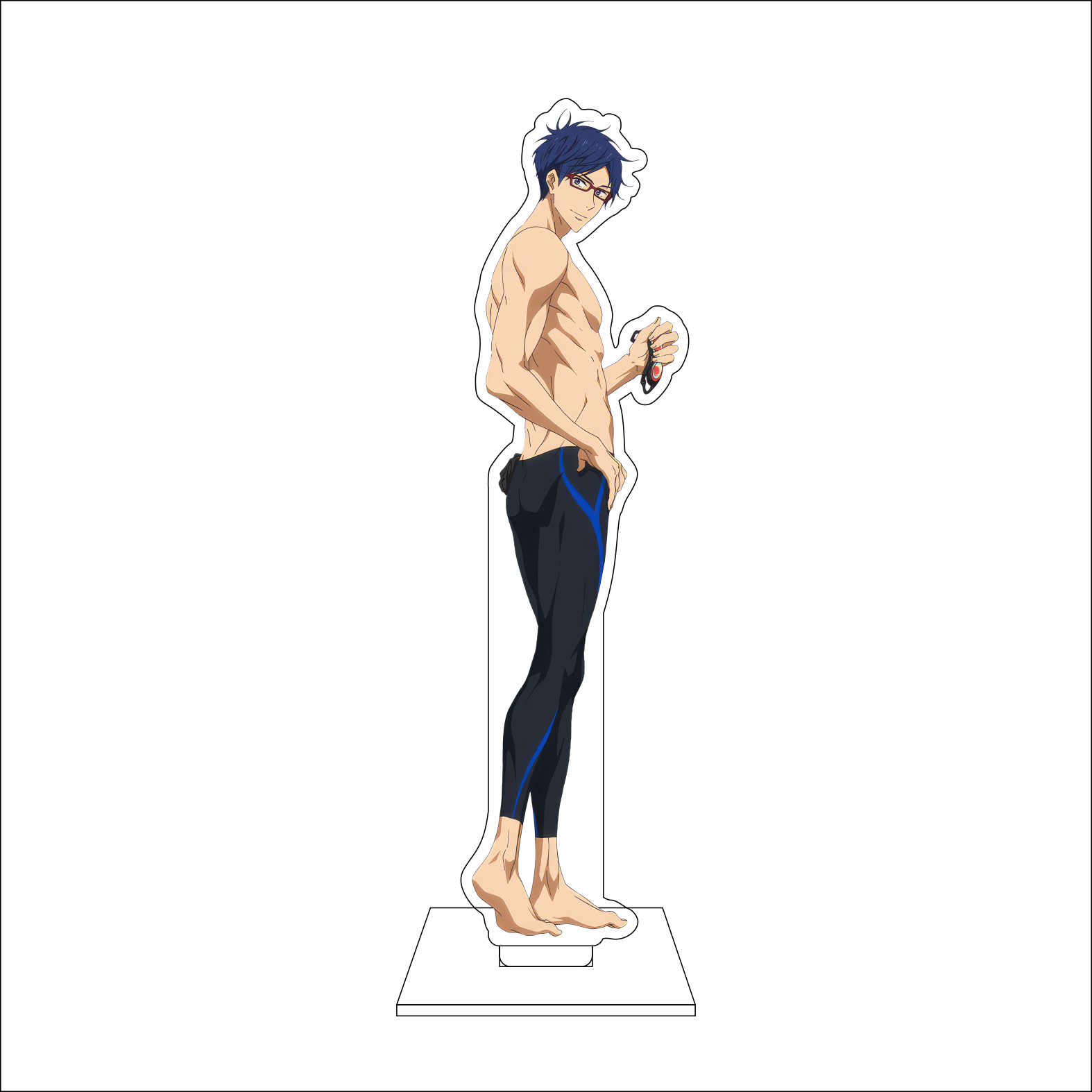 16CM Anime Free! Cosplay Acryl - Anime Cosplay Japan ulasan dan harga