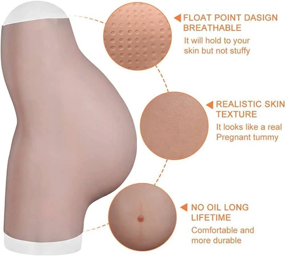 False No Belly Mudline Pregnan - Anime Cosplay Pregnant ulasan dan harga