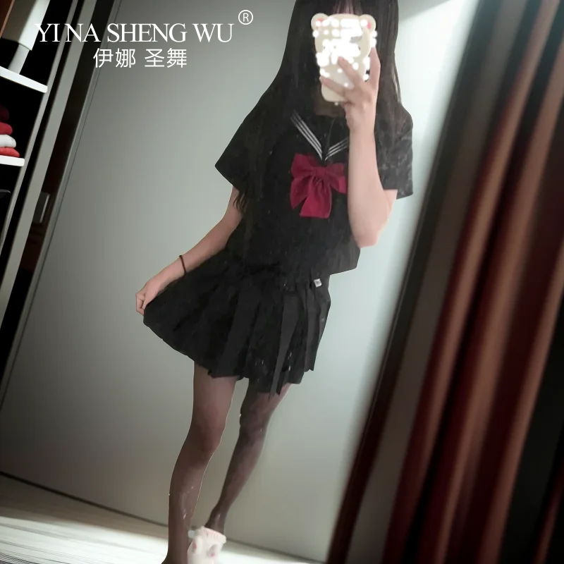 BLACK Orthodox College Style J - Anime Cosplay Korean Girl ulasan dan harga
