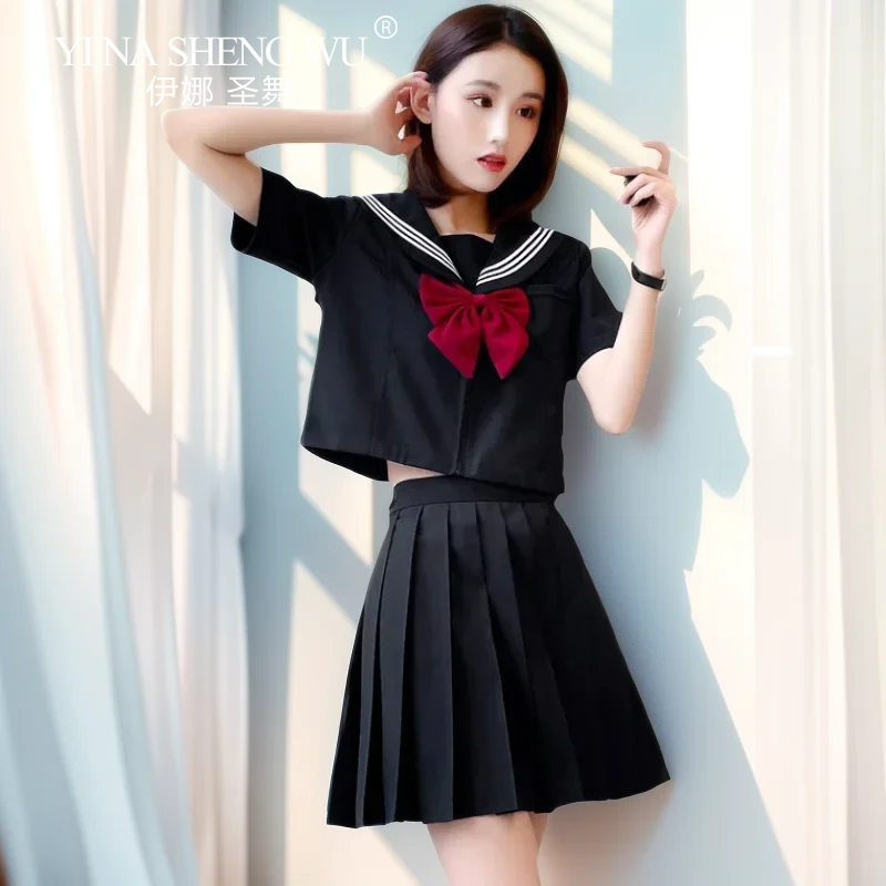 BLACK Orthodox College Style J - Anime Cosplay Korean Girl ulasan dan harga