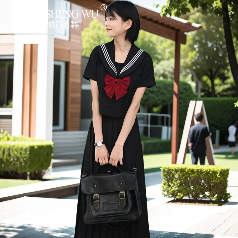 BLACK Orthodox College Style J - Anime Cosplay Korean Girl ulasan dan harga