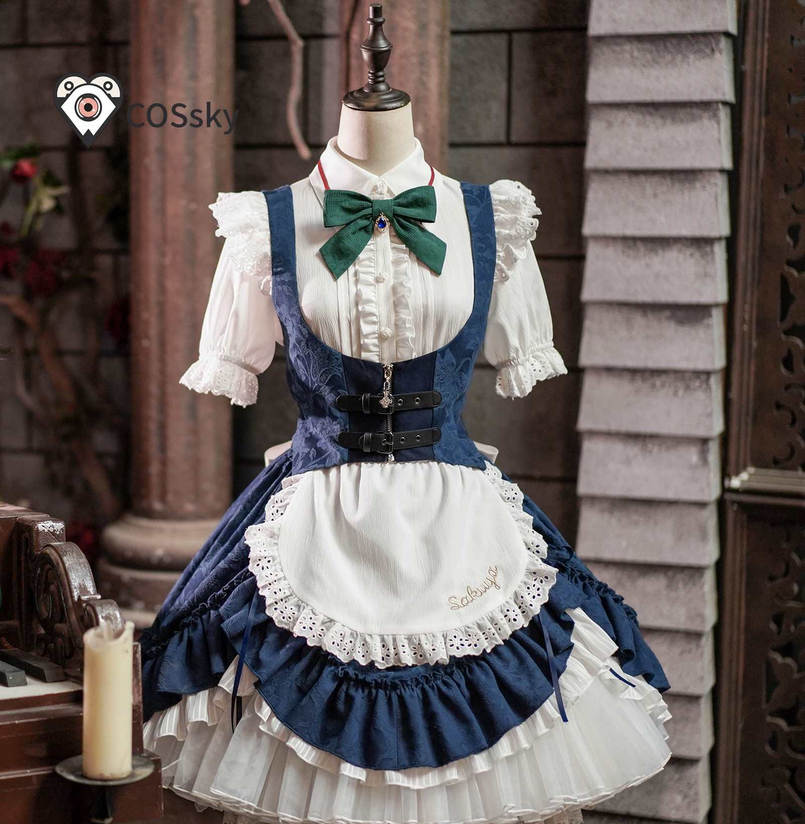 Izayoi Sakuya Touhou Project C - Anime Cosplay Maid ulasan dan harga