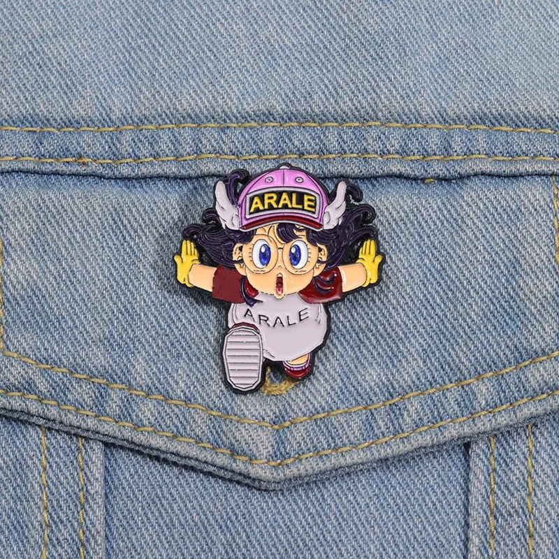 Cartoon Dr. Slump Arale Badge  - Anime Cosplay Little Girl ulasan dan harga