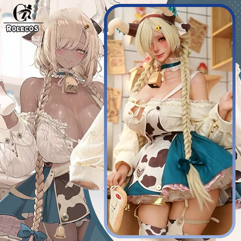 ROLECOS Game Azur Lane Owari c - Anime Cosplay Maid ulasan dan harga