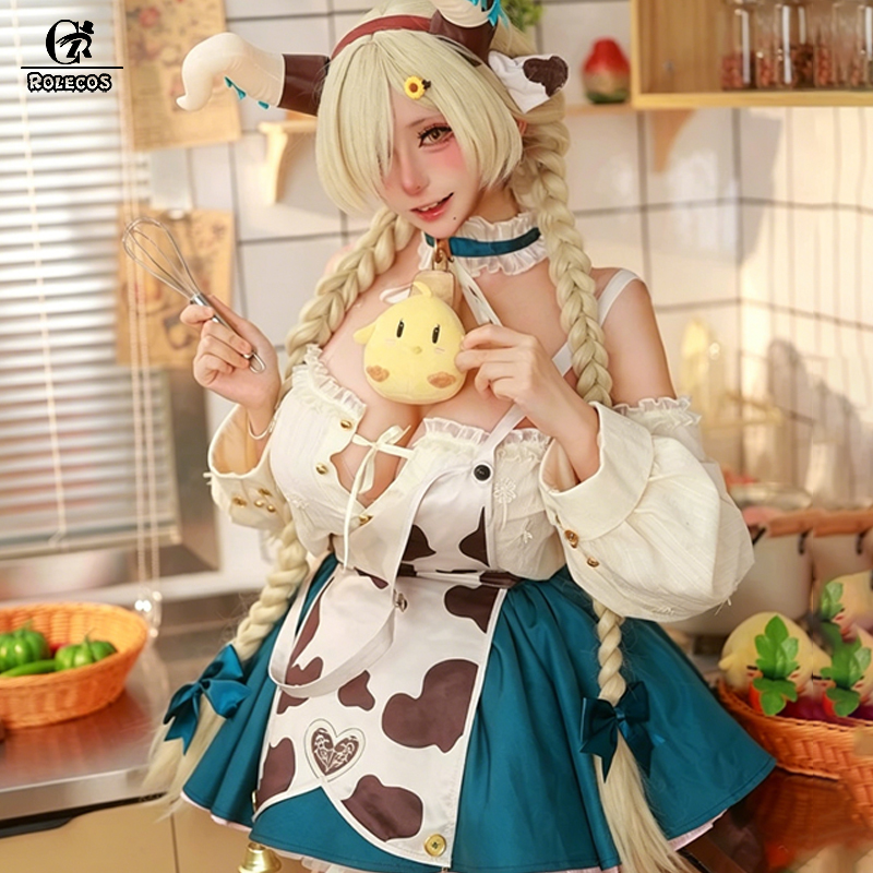ROLECOS Game Azur Lane Owari c - Anime Cosplay Maid ulasan dan harga