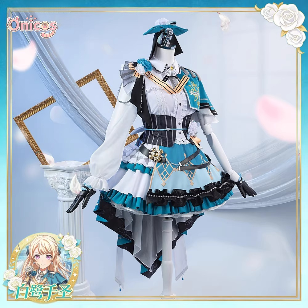 BanG Dream! Chisato Shirasagi  - Anime Cosplay Maid ulasan dan harga