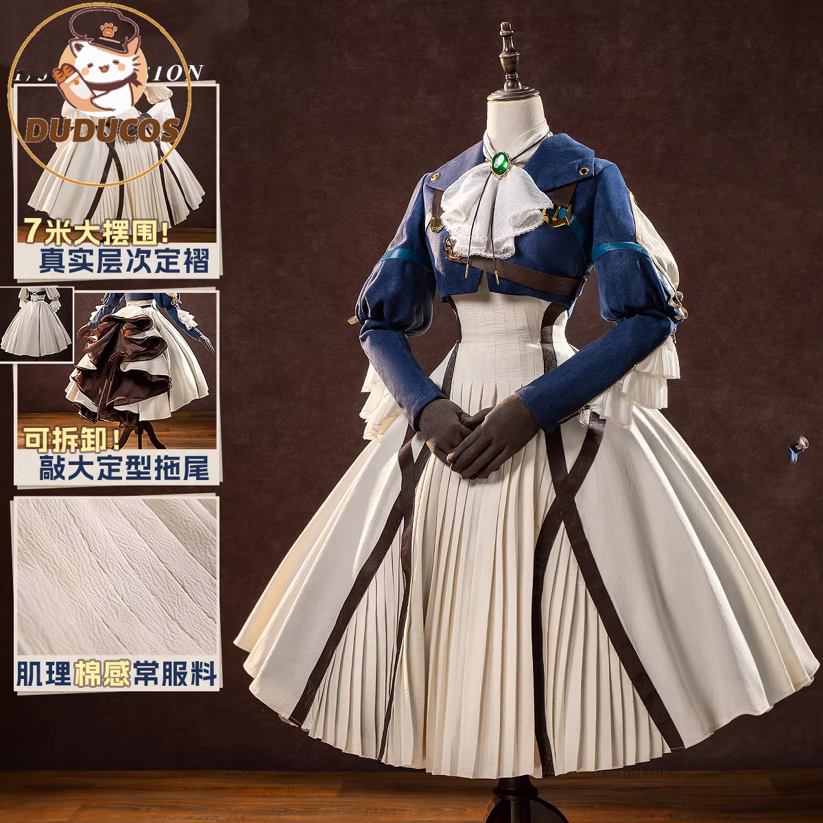 INSTOCK Violet Evergarden Cosp - Anime Cosplay Ladies ulasan dan harga