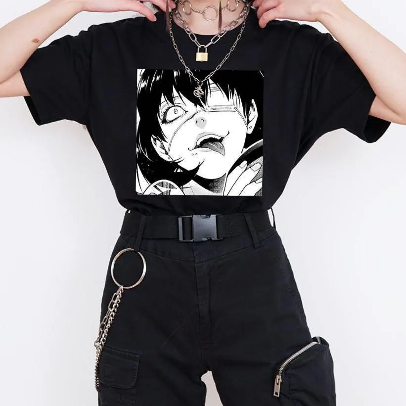Midari Ikishima Kakegurui T-Sh - Anime Cosplay Kakegurui ulasan dan harga