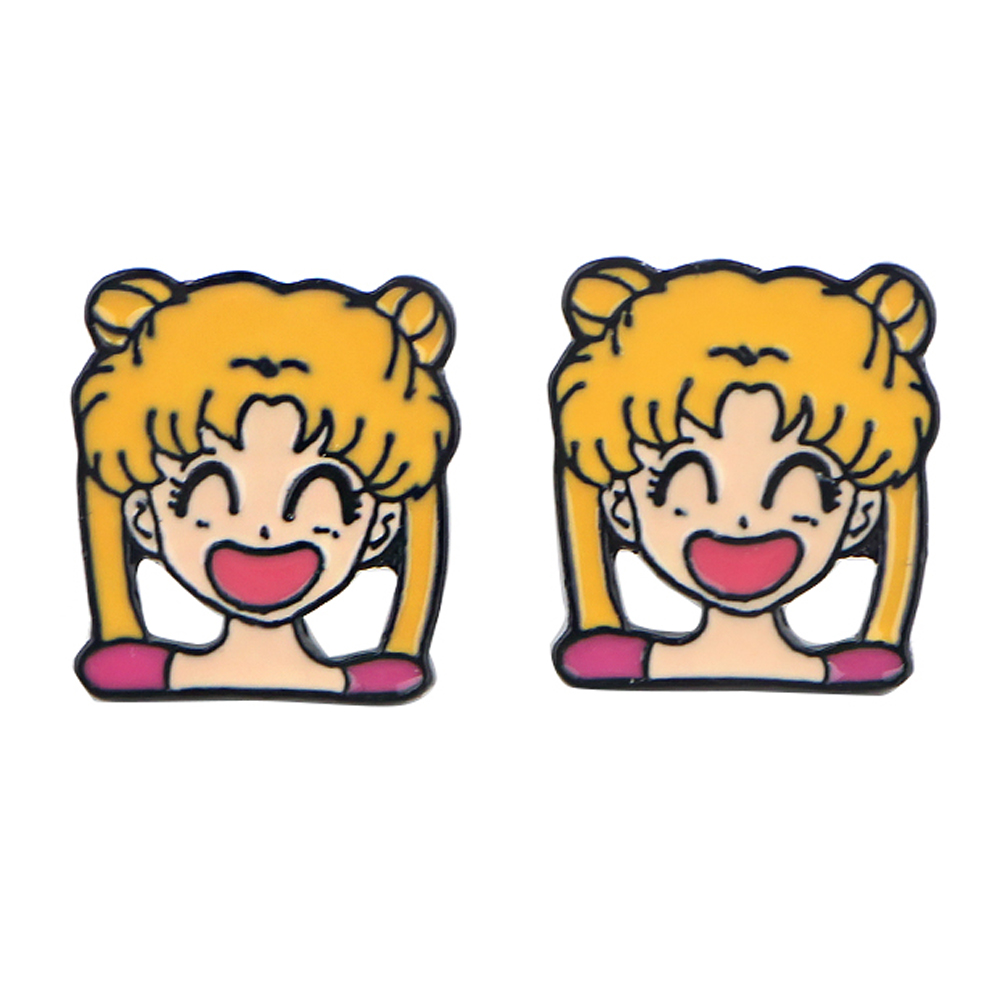 Cute Black Cat Earrings for Wo - Anime Cosplay Korean Girl ulasan dan harga