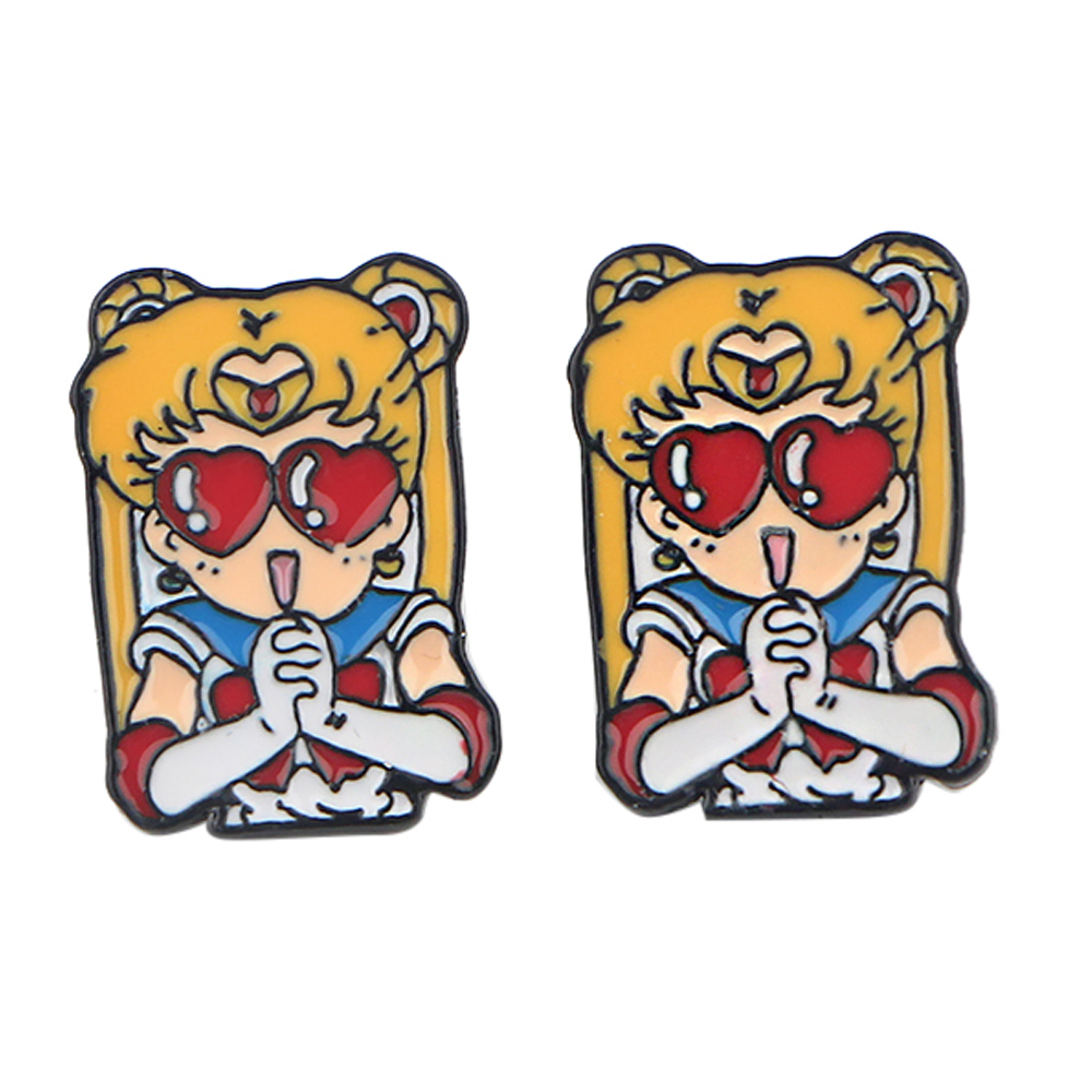 Cute Black Cat Earrings for Wo - Anime Cosplay Korean Girl ulasan dan harga