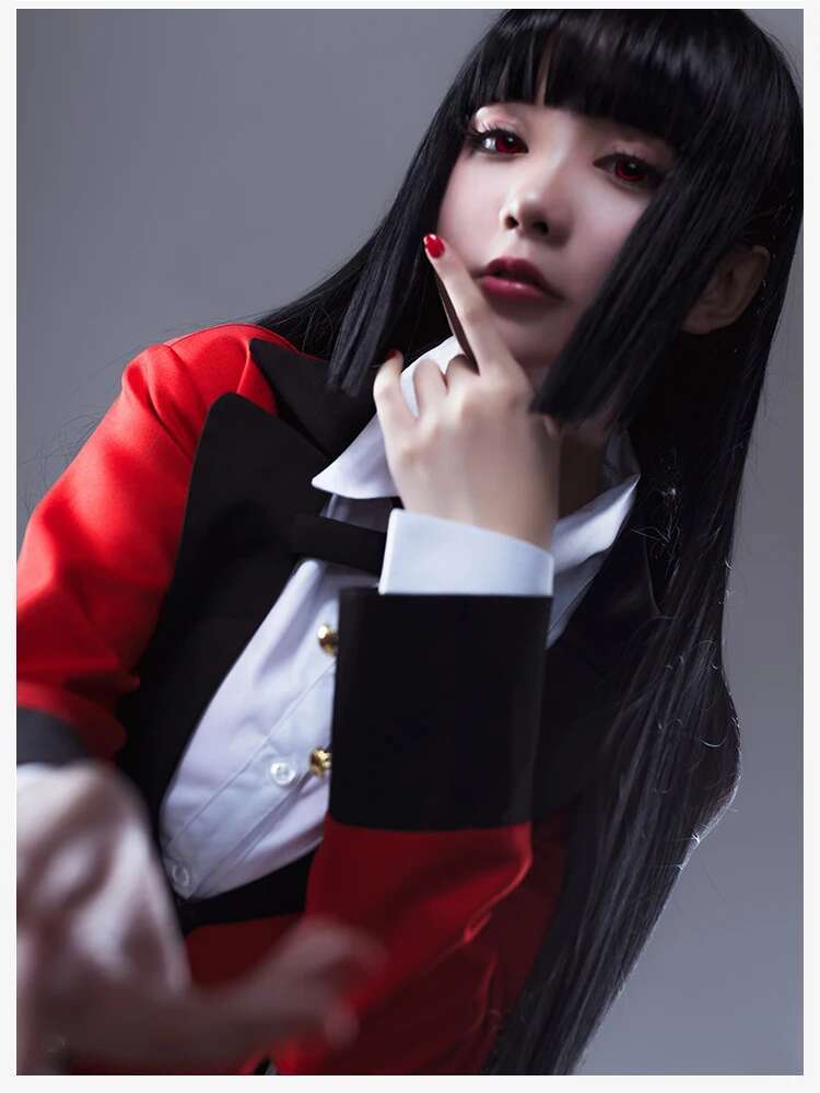 Anime Kakegurui Yumeko Jabami  - Anime Cosplay Kakegurui ulasan dan harga