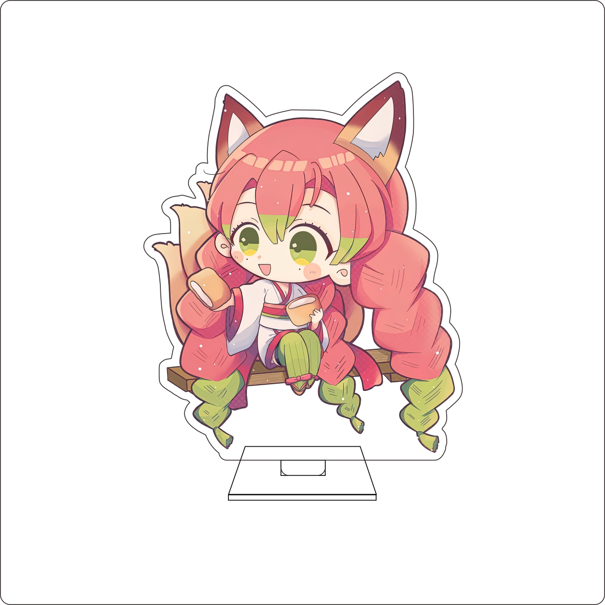 10CM Anime Demon Cosplay Cute  - Anime Cosplay Cute ulasan dan harga