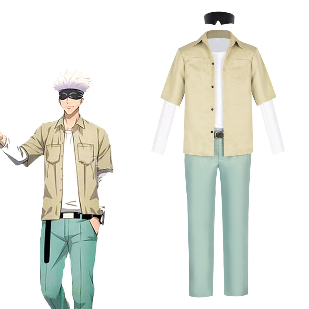 Kumanyuan Jujutsu Kaisen Cospl - Anime Cosplay Gojo ulasan dan harga