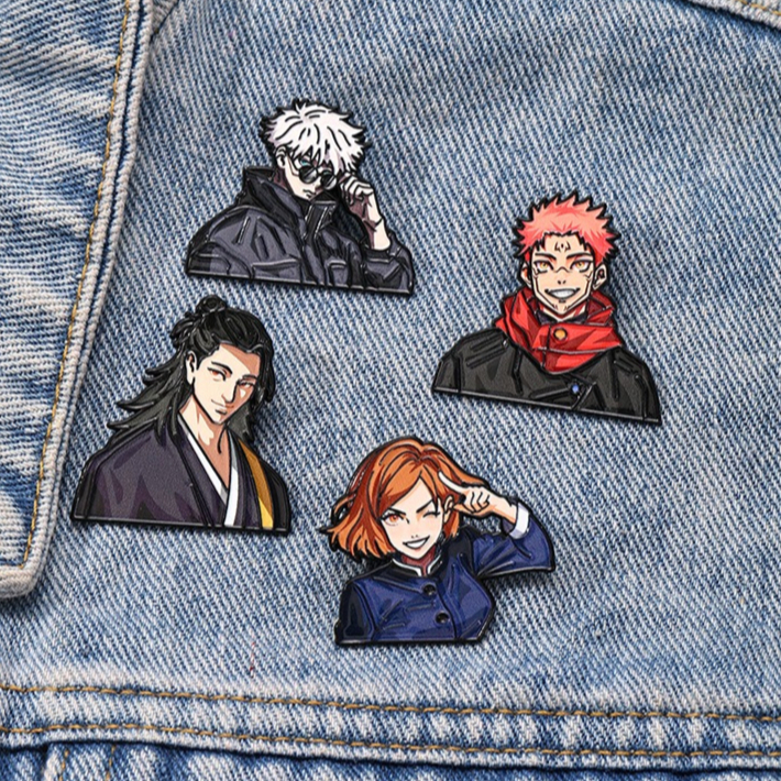4pcs Creative Anime Jujutsu Br - Anime Cosplay Gojo ulasan dan harga