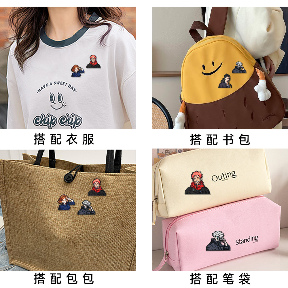4pcs Creative Anime Jujutsu Br - Anime Cosplay Gojo ulasan dan harga