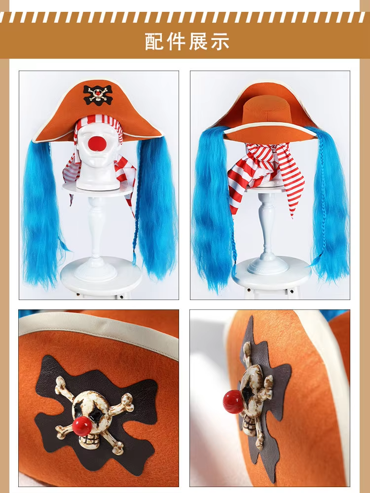 Joker Buggy  Anime OP Cosplay  - Quality Anime Cosplay ulasan dan harga