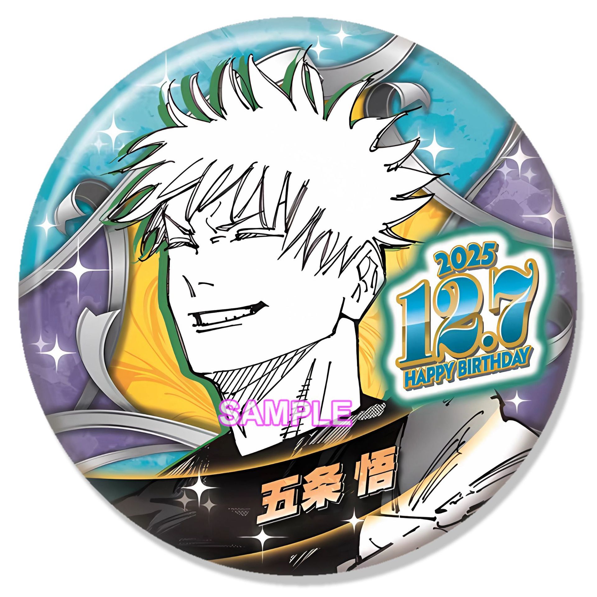 Anime Jujutsu Kaisen Badge 202 - Anime Cosplay Gojo ulasan dan harga