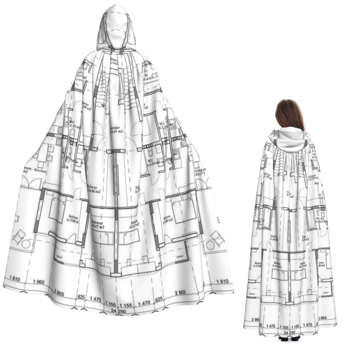 Detailed Architectural One Sto - Anime Cosplay Drawing ulasan dan harga