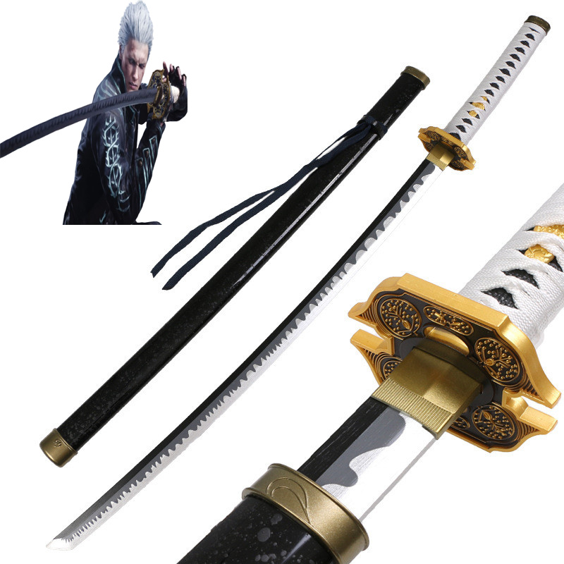 Devil May Cry Cosplay 41inch B - Black Clover Grimoire ulasan dan harga