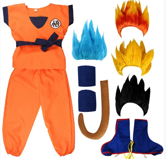 Bandai Ball Z Son Goku Cosplay - Kids Cosplay Anime ulasan dan harga