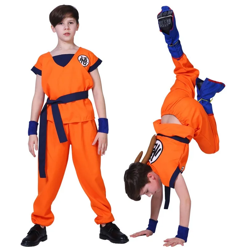 Bandai Ball Z Son Goku Cosplay - Kids Cosplay Anime ulasan dan harga