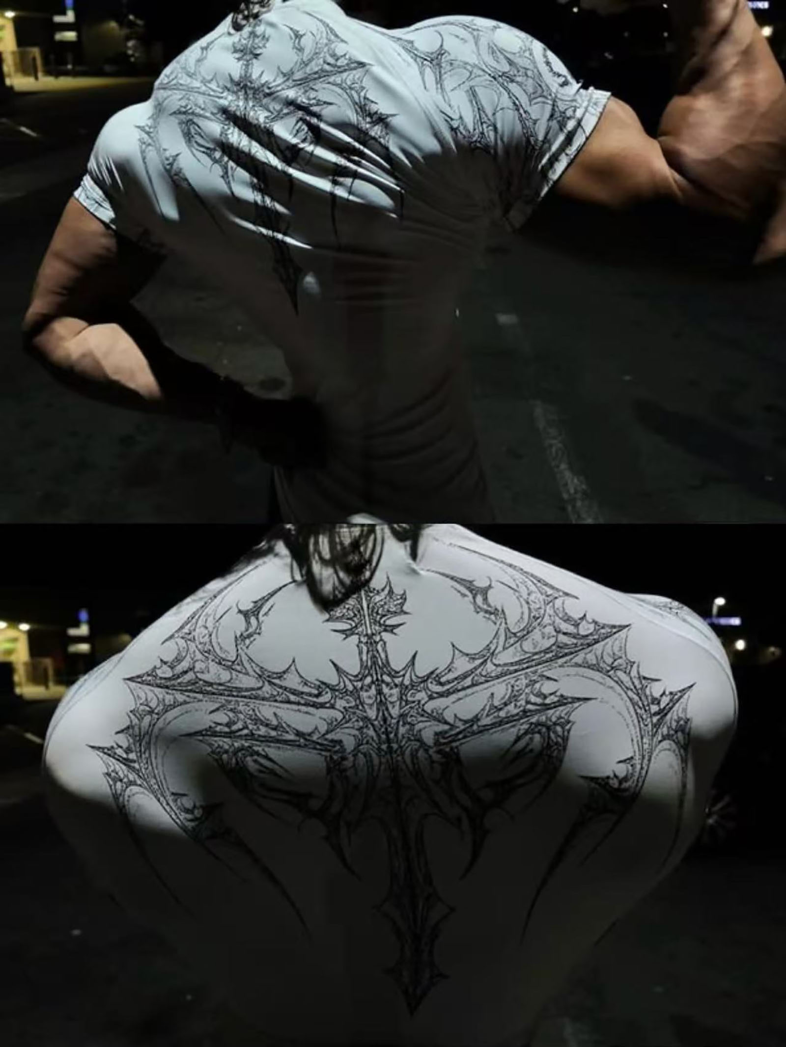 New Summer GYM T-shirt Men's G - Black Clover Grimoire ulasan dan harga