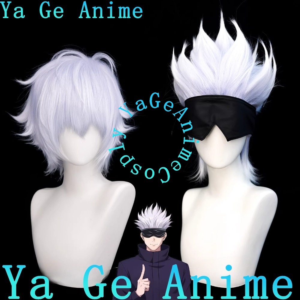 Jujutsu Kaisen Gojo Satoru 5t5 - Anime Cosplay Gojo ulasan dan harga
