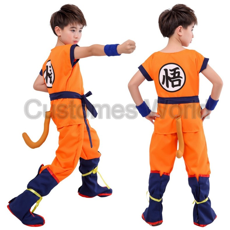 Boys Girls Halloween Son Goku  - Kids Cosplay Anime ulasan dan harga