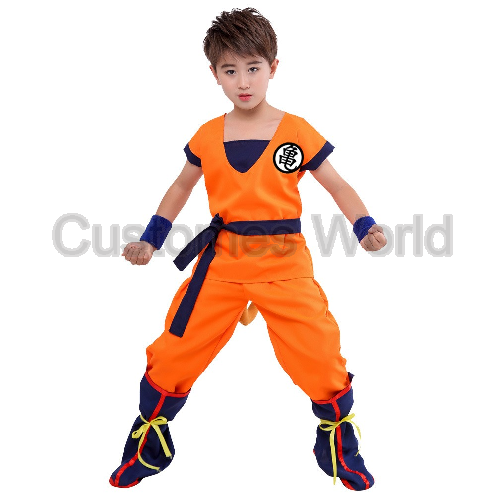 Boys Girls Halloween Son Goku  - Kids Cosplay Anime ulasan dan harga