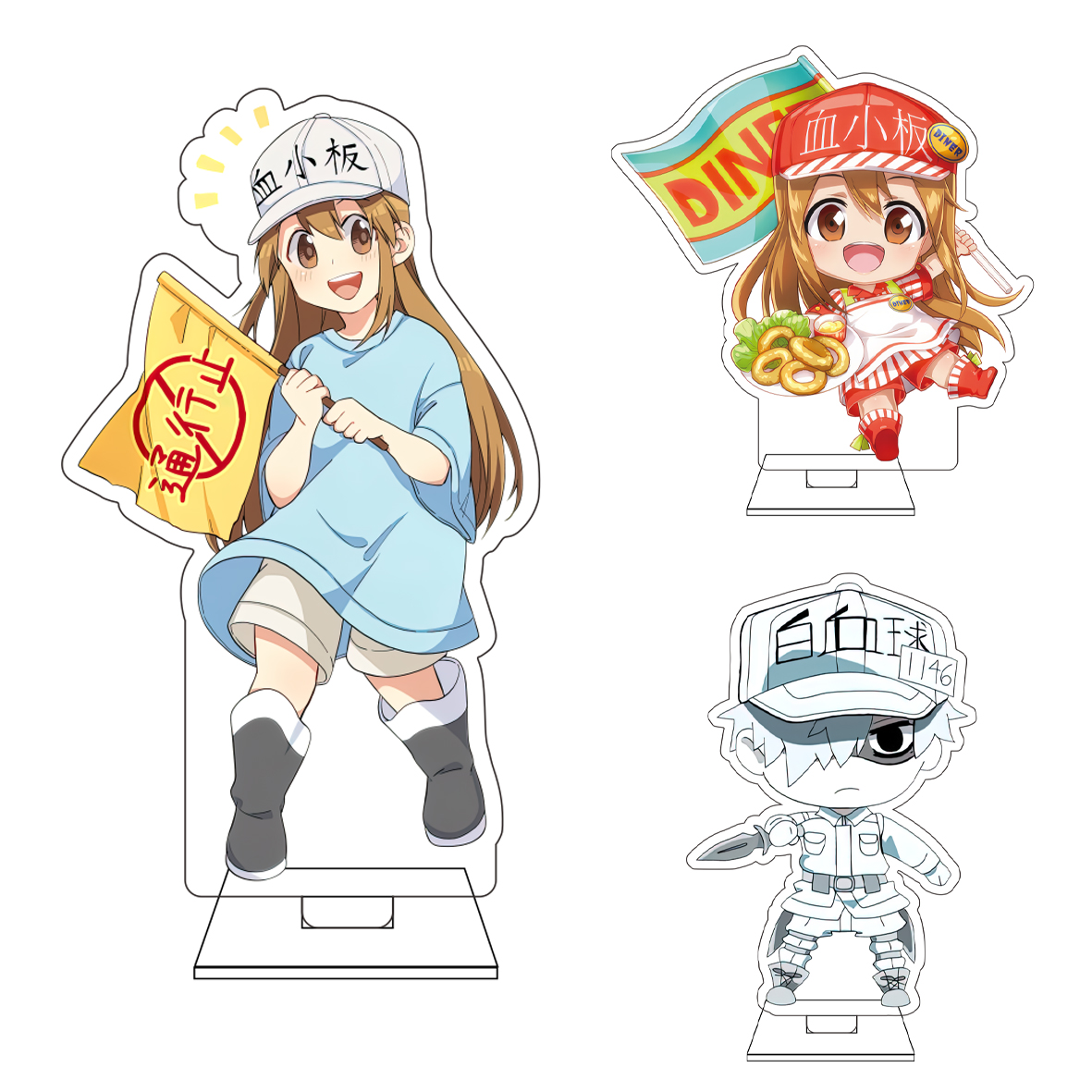 10CM Anime Cells at Work! Cosp - Anime Cosplay Cute ulasan dan harga